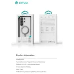 Θήκη TPU & PC Shock Proof Devia Magnetic Samsung Galaxy S26 Ultra 5G Clean με Stand Διάφανο | Shopin.gr