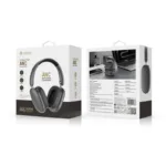 Ασύρματα Ακουστικά Κεφαλής Devia EM035 ANC EarBass Pro2 Σκούρο Γκρι | Shopin.gr