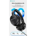 Ασύρματα Ακουστικά Κεφαλής Devia JH-820 Lite1 Μαύρο | Shopin.gr