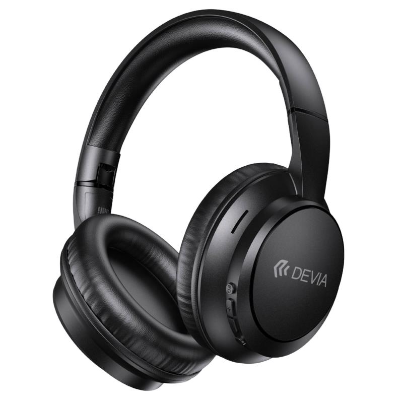 Ασύρματα Ακουστικά Κεφαλής Devia JH-820 Lite1 Μαύρο | Shopin.gr