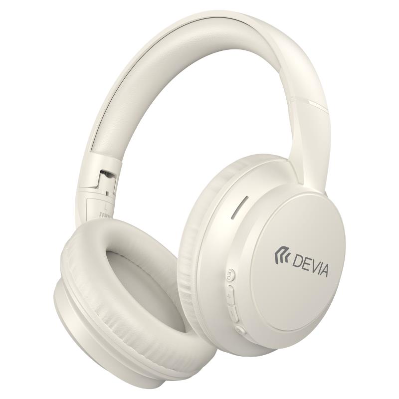 Ασύρματα Ακουστικά Κεφαλής Devia JH-820 Lite1 Μπεζ | Shopin.gr