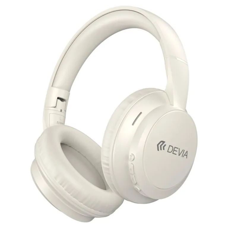Ασύρματα Ακουστικά Κεφαλής Devia JH-820 Lite1 Μπεζ | Shopin.gr