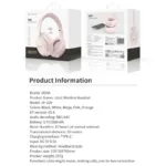 Ασύρματα Ακουστικά Κεφαλής Devia JH-820 Lite1 Ροζ | Shopin.gr