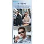 Smart Γυαλιά Ηλίου Devia A01 ENC Lite1 Μαύρο | Shopin.gr