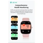 Smartwatch Devia WT5 1.83" Μαύρο | Shopin.gr