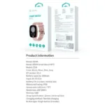 Smartwatch Devia WT5 1.83" Ροζ | Shopin.gr