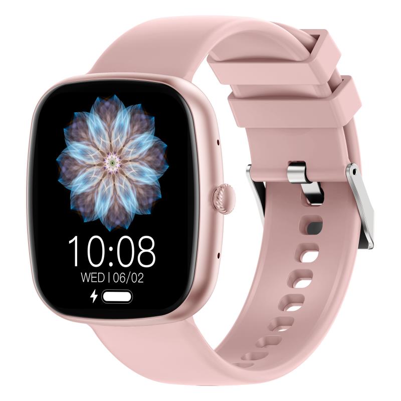 Smartwatch Devia WT5 1.83" Ροζ | Shopin.gr