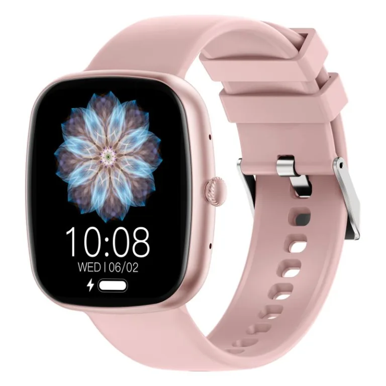 Smartwatch Devia WT5 1.83" Ροζ | Shopin.gr