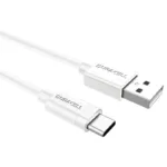 Καλώδιο Σύνδεσης USB 3.0 Duracell USB A σε USB C 15W 1m Λευκό | Shopin.gr