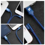 Καλώδιο Σύνδεσης USB 2.0 Puridea L23 USB A σε USB C 2.4A 1m Μπλε | Shopin.gr