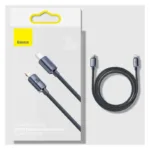 Καλώδιο Σύνδεσης USB 2.0 Baseus Crystal Shine USB C σε Lightning PD 20W 2m Μπλε | Shopin.gr