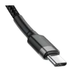 Καλώδιο Σύνδεσης USB 2.0 Baseus Cafule USB C σε USB C Flash PD 60W 1m Μαύρο-Γκρι | Shopin.gr