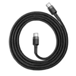 Καλώδιο Σύνδεσης USB 2.0 Baseus Cafule USB C σε USB C Flash PD 60W 1m Μαύρο-Γκρι | Shopin.gr