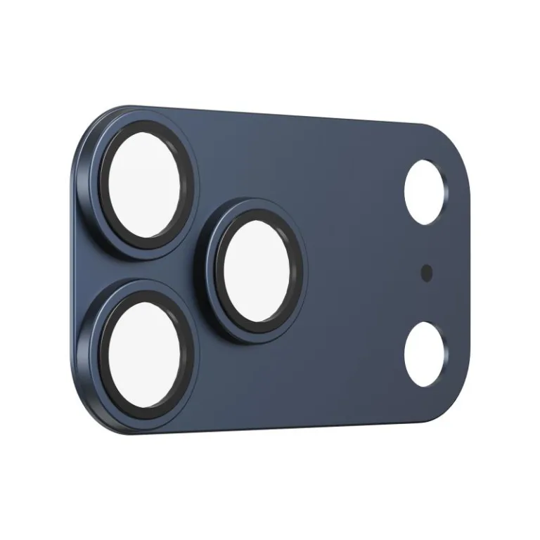 Προστατευτικό Κάλυμμα Αλουμινίου Full Face Devia για Τζαμάκι Κάμερας apple iPhone 17 Pro Max 5G Armour Σκούρο Μπλε | Shopin.gr