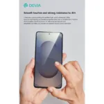 Tempered Glass Full Face HD Devia Samsung Galaxy S26 Ultra 5G με Βοηθητικό Εργαλείο Van Μαύρο (1 τεμ.) | Shopin.gr