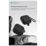 Θήκη Σιλικόνης Devia Apple AirPods Pro 3 Naked Λευκό | Shopin.gr