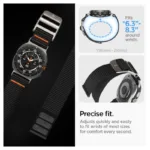 Λουράκι Spigen Durapro Flex Samsung Galaxy Watch Ultra (47mm) Μαύρο | Shopin.gr