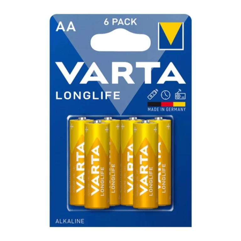 Μπαταρία Alkaline Varta Longlife AA LR06 (4+2 τεμ.) | Shopin.gr