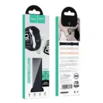 Watchband Hoco WA37 44/45/46/49mm Fluorine Rubber για Apple Watch series 1/2/3/4/5/6/7/8/9/se/ultra1/ultra2 Μαύρο | Αξεσουάρ Wearables - shopin.gr