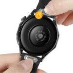 Watchband Hoco WH22 Silicon για Samsung Huawei Xiaomi Vivo OPPO κα 20mm Universal Μαύρο | Αξεσουάρ Wearables - shopin.gr