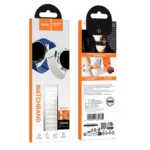 Watchband Hoco WH21 Flexible Silicon Μαγνητικό για Samsung Huawei Xiaomi Vivo OPPO κα 22mm Universal Λευκό με Πορτοκαλί | Αξεσουάρ Wearables - shopin.gr