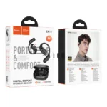 Wireless Hands Free Hoco EA11 Honey TWS v5.4 500mAh 8h Ώρες Λειτουργίας Μαύρα | Bluetooth - shopin.gr