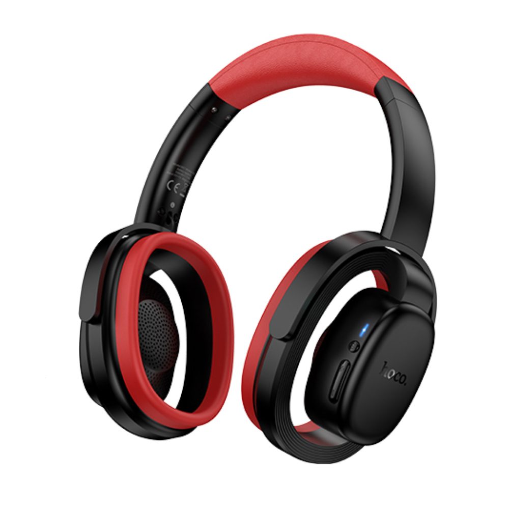Wireless Ακουστικά Stereo Hoco W67 Rhyme Open Ear v5.4 300mAh 32hr Χρήσης με Μικρόφωνο Μαύρα Κόκκινα | Bluetooth - shopin.gr