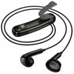 Bluetooth Hands Free Hoco ES77 Graceful Μαγνητικά v5.4 110mAh 10hr Talk Time Μήκος Καλωδίου 40cm Μαύρα | Bluetooth - shopin.gr