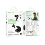 Wireless Hands Free Hoco EW204 Verso TWS v6 350mAh με 4 Ώρες Λειτουργίας και Κουμπιά για Έλεγχο Μουσικής στη Θήκη Φόρτισης Μαύρα | Bluetooth - shopin.gr