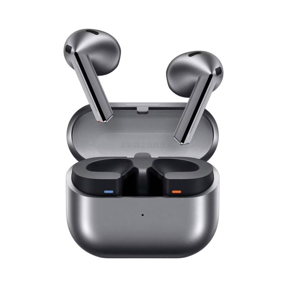 Wireless Bluetooth Samsung Galaxy Buds3 SM-R530 ANC IP57 + Θήκη Φόρτισης Silver | Bluetooth - shopin.gr