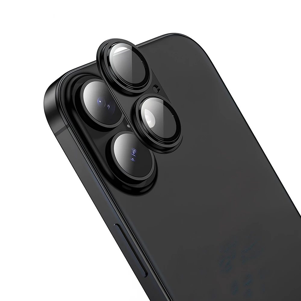 Προστασία Κάμερας Hoco Full Guard V16 Alluminum Alloy για Apple iPhone 17 Μαύρο | Προστασία Κάμερας - shopin.gr