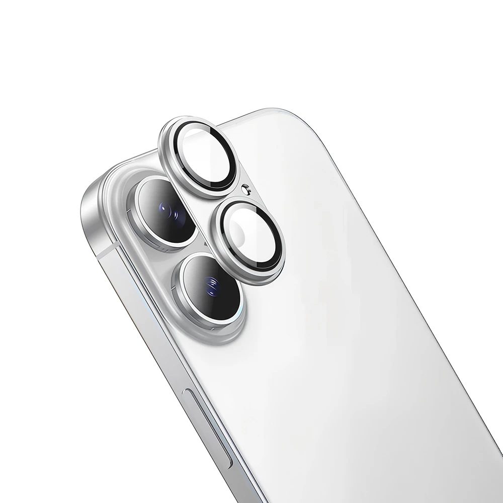 Προστασία Κάμερας Hoco Full Guard V16 Alluminum Alloy για Apple iPhone 17 Ασημί | Προστασία Κάμερας - shopin.gr