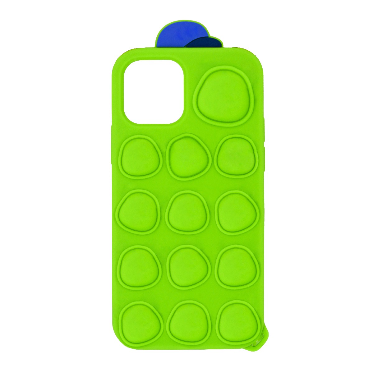 Θήκη Ancus TPU Pop It με Strap για Apple iPhone 12 / 12 Pro Πράσινο με Σχέδιο και Κορδόνι | Θήκες - shopin.gr