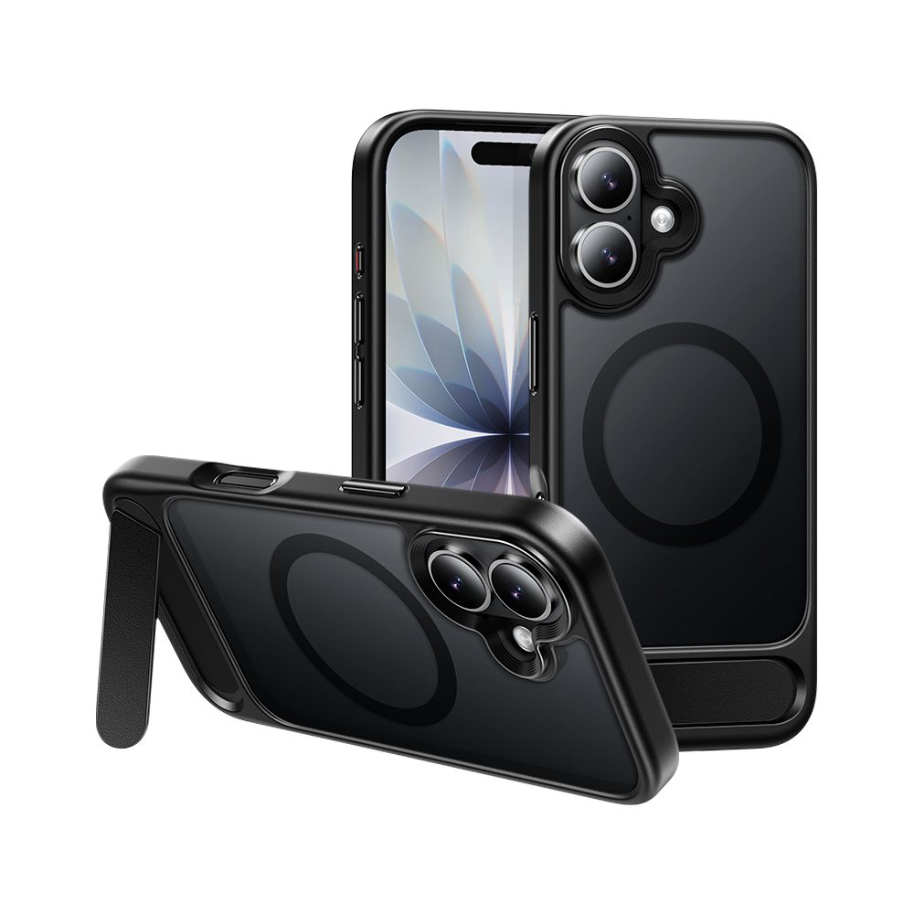Θήκη Hoco Premium Vip Magsafe για Apple iPhone 17 με Ενσωματωμένο Stand Μαύρη | Θήκες - shopin.gr
