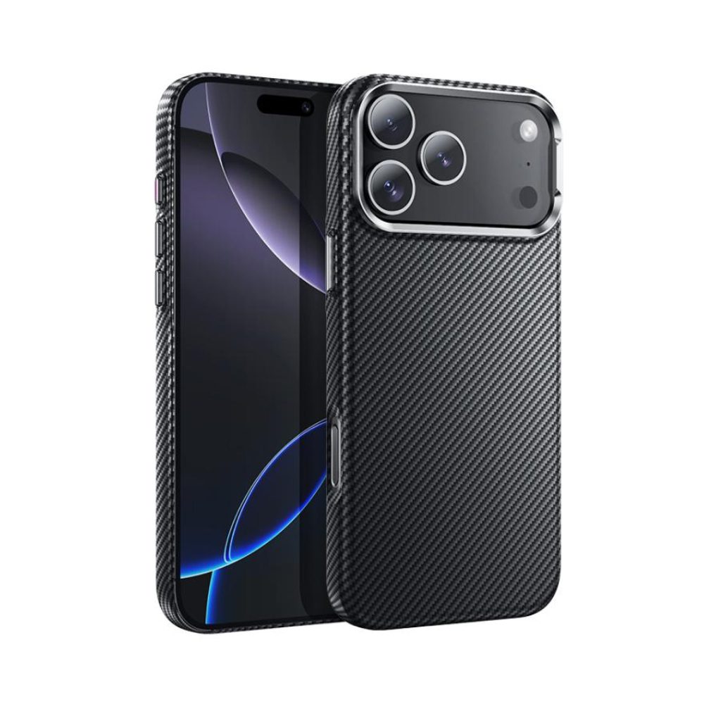 Θήκη Hoco Carbon Fiber Magsafe για Apple iPhone 17 Pro Max Μαύρη | Θήκες - shopin.gr