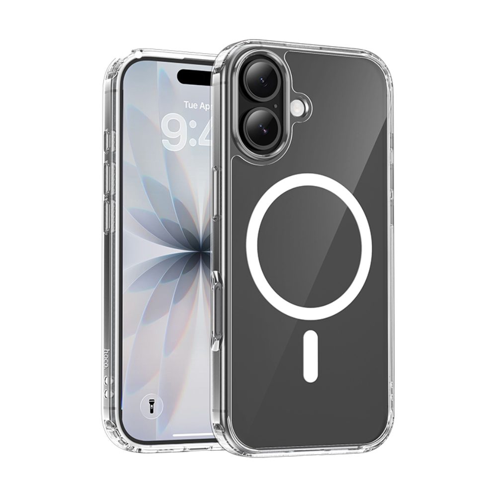 Θήκη Hoco TPU Magnetic Series Airbag Anti-fall για Apple iPhone 17 Διάφανη | Θήκες - shopin.gr