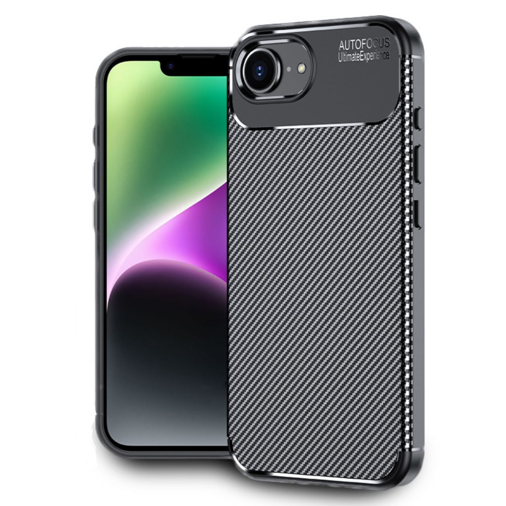 Θήκη Ancus AutoFocus Carbon Fiber για Apple iPhone 16e Μαύρη | Θήκες - shopin.gr