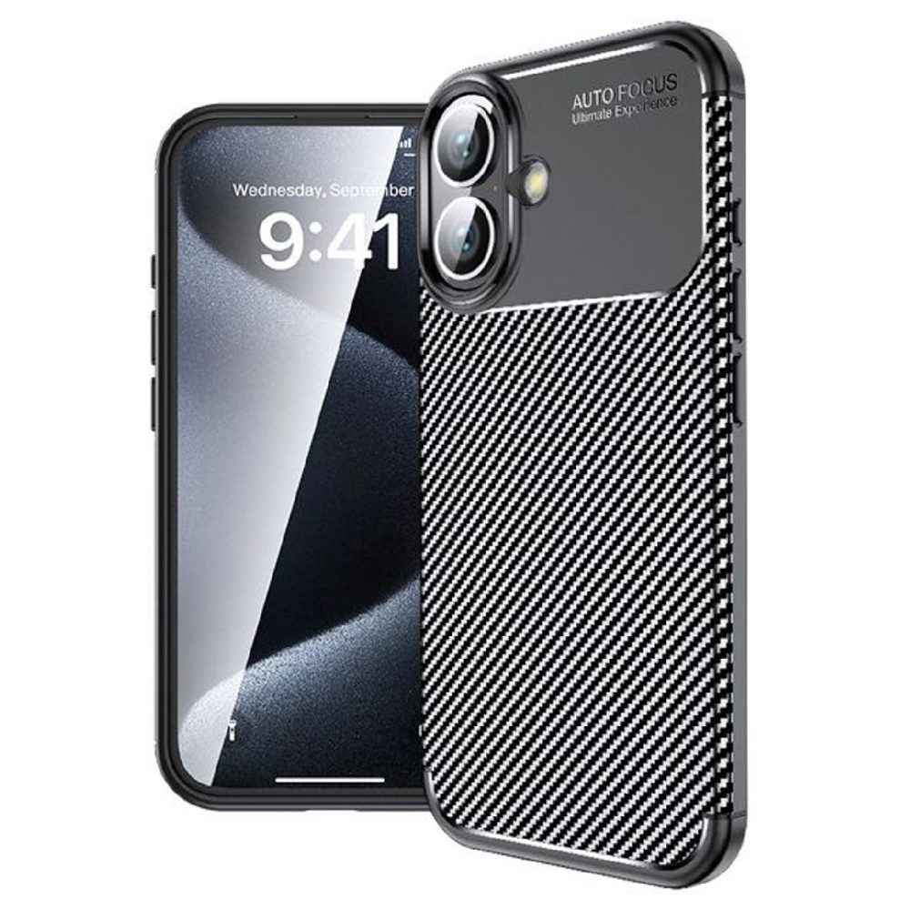 Θήκη Ancus AutoFocus Carbon Fiber για Apple iPhone 17 Μαύρη | Θήκες - shopin.gr