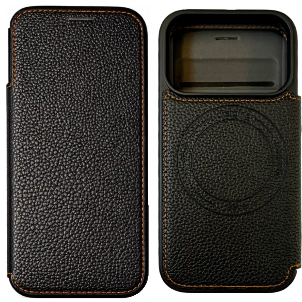 Θήκη Folio TPU Ancus Magnetic Ring για Apple iPhone 17 Pro 5G Μαύρη | Θήκες - shopin.gr