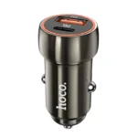 Φορτιστής Αυτοκινήτου Hoco Z46A Blue Whale USB-C PD20W σε USB 18W QC3.0 5V/3A Γκρι | Φορτιστές - shopin.gr