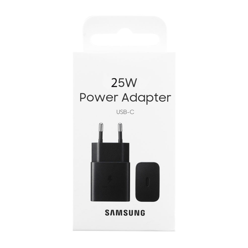Φορτιστής Ταξιδίου Samsung EP-T2510NBEGEU USB-C GaN 25W Μαύρο | Φορτιστές - shopin.gr