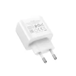 Φορτιστής Ταξιδίου Hoco DC83 1xUSB-C PD20W QC Λευκός | Φορτιστές - shopin.gr
