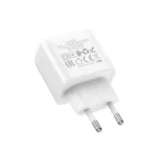 Φορτιστής Ταξιδίου Hoco DC71 1xUSB-C PD25W QC Λευκός | Φορτιστές - shopin.gr