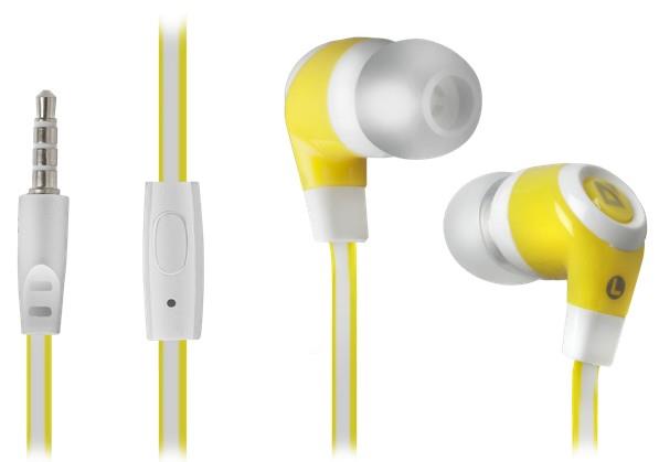 DEFENDER EARPHONES PULSE 430 WHITE &amp; YELLOW | ΠΕΡΙΦΕΡΕΙΑΚΑ ΚΙΝΗΤΗΣ -> ΠΕΡΙΦΕΡΕΙΑΚΑ -> ΑΚΟΥΣΤΙΚΑ/HANDSFREE - Shopin.gr