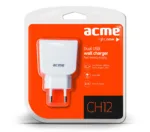 ACME ΦΟΡΤΙΣΤΗΣ ΤΑΞΙΔΙΟΥ 2USB 2.1A ΛΕΥΚΟ 2 ΘΕΣΕΩΝ | ΠΕΡΙΦΕΡΕΙΑΚΑ ΚΙΝΗΤΗΣ -> ΠΕΡΙΦΕΡΕΙΑΚΑ -> ΦΟΡΤΙΣΤΕΣ - Shopin.gr