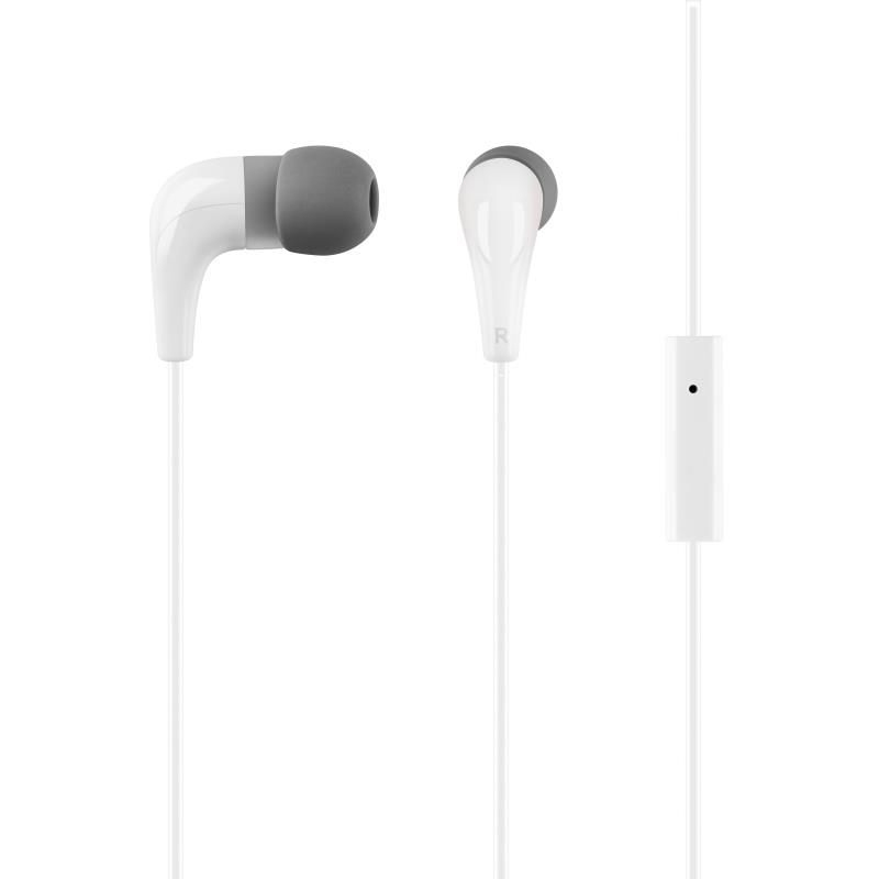 ACME GROOVY EARPHONES ΜΕ ΜΙΚΡΟΦΩΝΟ WHITE | ΠΕΡΙΦΕΡΕΙΑΚΑ ΚΙΝΗΤΗΣ -> ΠΕΡΙΦΕΡΕΙΑΚΑ -> ΑΚΟΥΣΤΙΚΑ/HANDSFREE - Shopin.gr