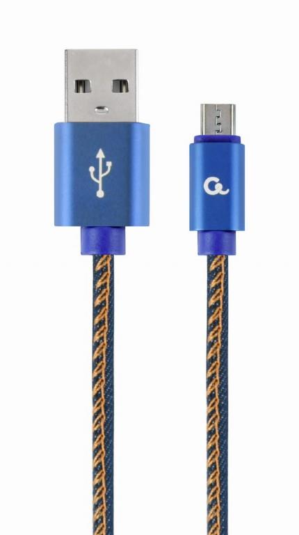 ΚΑΛΩΔΙΟ ΕΠΕΝΔΥΣΗ JEANS USB MICRO-USB 1M | ΠΕΡΙΦΕΡΕΙΑΚΑ ΚΙΝΗΤΗΣ -> ΠΕΡΙΦΕΡΕΙΑΚΑ -> ΚΑΛΩΔΙΑ ΦΟΡΤΙΣΗΣ & DATA - Shopin.gr