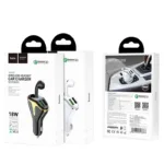 HOCO E47 ΦΟΡΤΙΣΤΗΣ ΑΥΤΟΚΙΝΗΤΟΥ QC3.0 ΚΑΙ ΑΚΟΥΣΤΙΚΟ HANDSFREE 2 ΣΕ 1 ΛΕΥΚΟ | ΠΕΡΙΦΕΡΕΙΑΚΑ ΚΙΝΗΤΗΣ -> ΠΕΡΙΦΕΡΕΙΑΚΑ -> ΦΟΡΤΙΣΤΕΣ ΑΥΤΟΚΙΝΗΤΟΥ - Shopin.gr