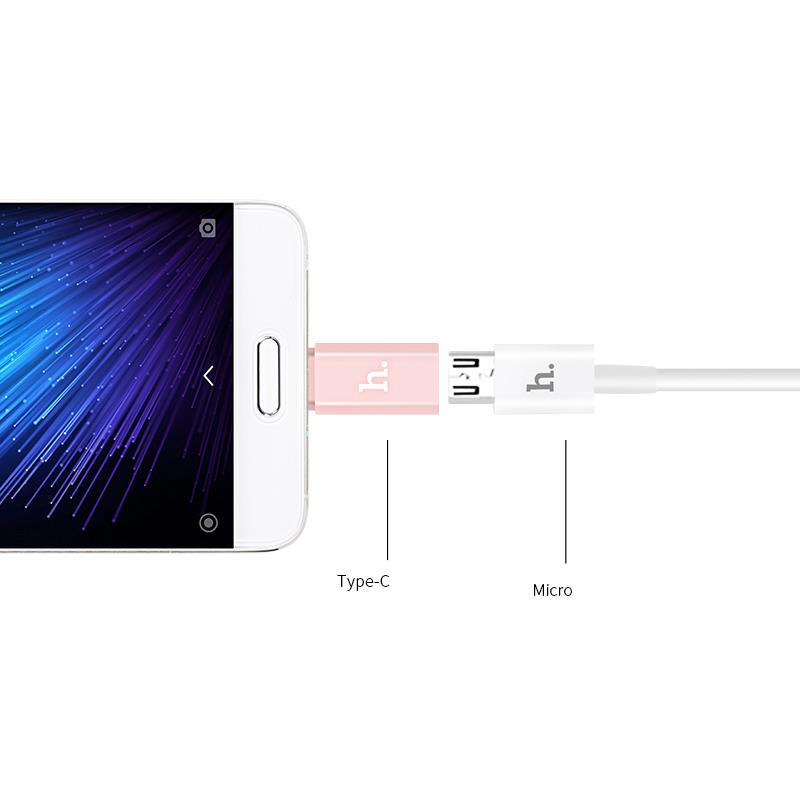 HOCO ΑΝΤΑΠΤΟΡΑΣ TYPE-C TO MICRO USB ΓΙΑ ΦΟΡΤΙΣΗ & ΜΕΤΑΦΟΡΑ ΔΕΔΟΜΕΝΩΝ | ΠΕΡΙΦΕΡΕΙΑΚΑ ΚΙΝΗΤΗΣ -> ΠΕΡΙΦΕΡΕΙΑΚΑ -> ADAPTERS - Shopin.gr