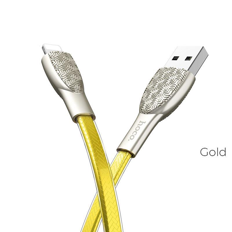 HOCO U52 BRIGHT ΚΑΛΩΔΙΟ ΦΟΡΤΙΣΗΣ LIGHTNING